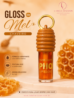 GLOSS DE MEL CHAVEIRO