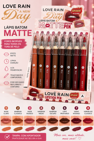 LÁPIS BATOM LOVE RAIN