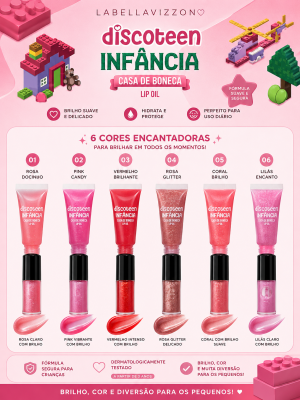 LIP OIL DISCOTEEN INFÂNCIA