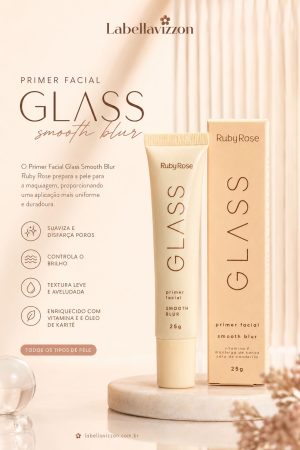 PRIMER FACIAL GLASS RUBY ROSE