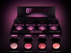 BLUSH OBSIDIAN RUBY ROSE
