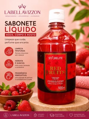 KIT COM 3 SABONETES MÃOS,CORPO E ROSTO STARELITE