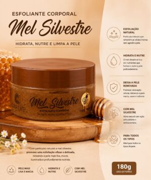 Esfoliante corporal de Mel