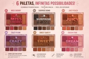 PALETA DE SOMBRAS HUDAMOJI