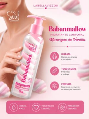 Hidratante corporal  babamallow Soul