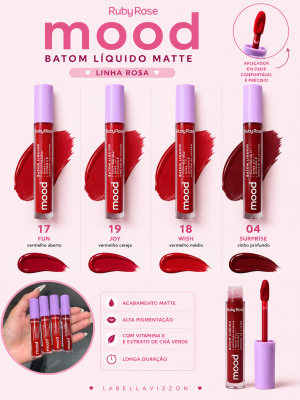 BATOM MATTE RUBY ROSE