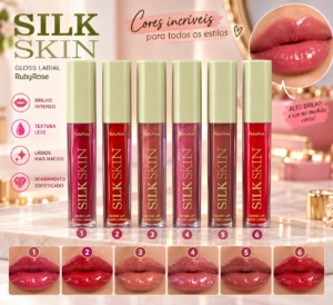 Gloss labial silk skin