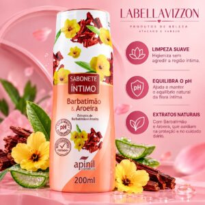 Sabonete Íntimo Barbatimão & Aroeira – Apinil Cosméticos