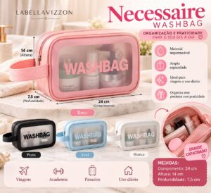 Necessaire Grande WASHBAG – Organizadora Multiuso