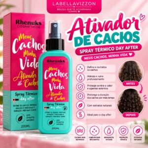 Ativador de Cachos Meus Cachos Minha Vida – Rhenuks Cosméticos